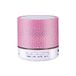 Bluetooth-luidspreker, klein, draagbaar, draadloos, met TWS, HD-stereogeluid voor thuis, strand, douche, outdoor-reizen, roze