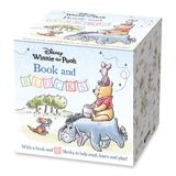Disney Winnie the Pooh: Book & Blocks: Learn first numbers, shapes, colours and words!