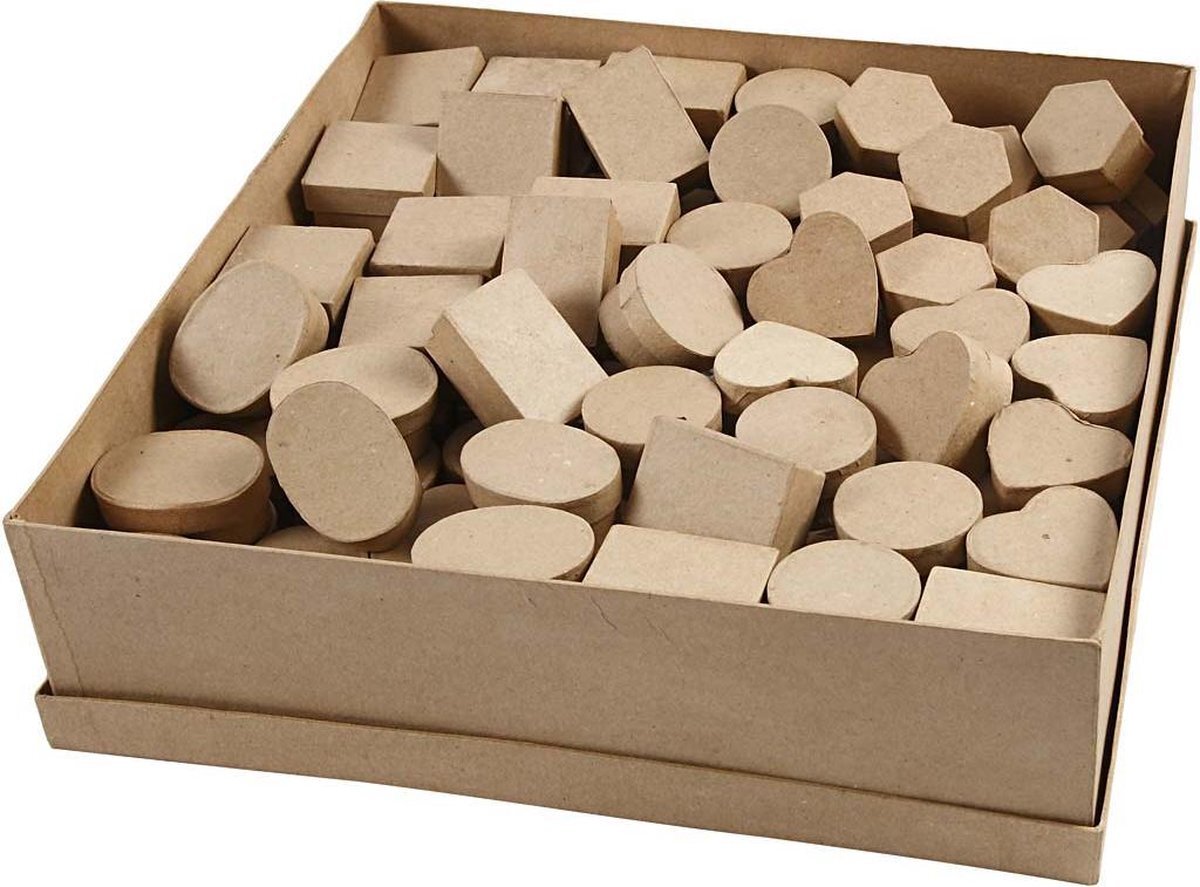 Creativ company Mini dozen, d: 4-6 cm, h: 3 cm, 144 stuks