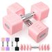 Halterset - Dumbbells halters verstelbaar - 2 x 10 kg - Antislip handgreep - Vierkant ABS