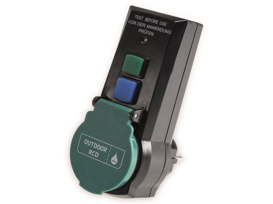 REV aardlek tussenschakelaar met randaarde IP44