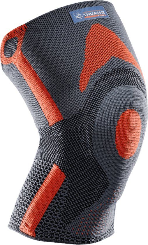 Thuasne Sport Kniebrace met extra Knieschijfsupport - Grijs - Maat XXL - 2021/2022