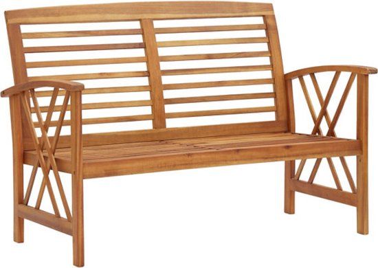 vidaXL Tuinbank - 119 cm - Massief Acaciahout