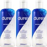 Durex Glijmiddel Sensitive - 3 x 250 ml