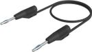 SKS Hirschmann MVL F 2/100 Meetsnoer Banaanstekker 2 mm Banaanstekker 2 mm 1.00 m Zwart 1 stuk(s)