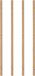 Santex Drinkrietjes - papier - 60x - bruin/goud - 19,5 cm