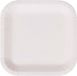 Algon Bordenset Algon Vierkant Wit Karton Wegwerp 26 cm 25 Stuks
