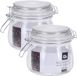 Excellent Houseware Keuken Voedsel Opslagpotten - 10x Stuks - 500 ML - Glas
