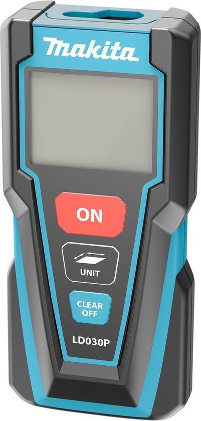 Makita Laser afstandsmeter - LD030P - 30 meter - Incl. batterijen