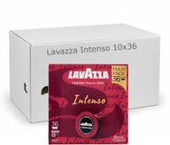 Lavazza Intenso - Multipack - 10x36 - 360 Koffiecups Compatibel met Lavazza A Modo Mio