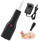 Désherbeur électrique pour plumes de poules, canards et oies