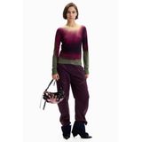 Desigual pullover met print - meerkleurig