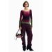 Desigual pullover met print - meerkleurig