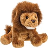 Suki Gifts Knuffeldier Leeuw - Bruin - 13 cm