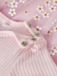 NAME IT - NBFFLORAL LS DRESS - Baby - Jurken - Maat 62 - Katoen - Lange mouw - Kort - Lente/Zomer - Jurk - Cradle Pink