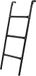 Merkloos Relaxdays Trampoline Ladder - 38x96 cm - Zwart