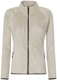 Rock Experience Polar Mock Neck Fleece Met Volledige Rits Beige S Vrouw