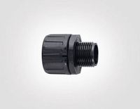 HellermannTyton 166-21026 HG25-S-M25-PA66-BK Slangbevestiging Zwart M25 Recht 1 stuk(s)