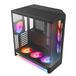 NZXT H6 RGB+ - Compacte ATX PC-behuizing Dubbele Kamer - Zwart