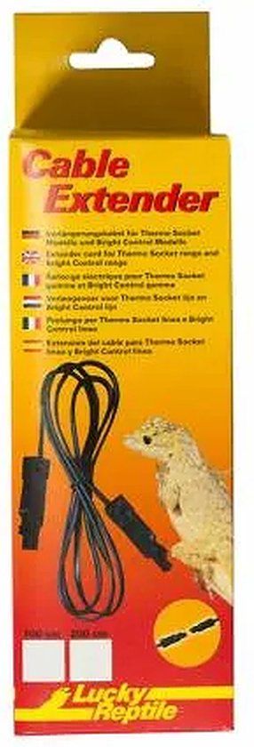 Lucky Reptile Cable Extender 100 cm - Verlengkabel voor fittingen en voorschakelapparaten