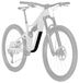ZEFAL DT Armor XL - framebescherming voor mountainbike