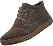 Rieker Dames Halfschoen Gevoerd Leer Grijs Extra Breed 38