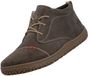 Rieker Dames Halfschoen Gevoerd Leer Grijs Extra Breed 38