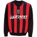 Mannentrui Mannen trui Blade Sweater Zwart/vuur Rood