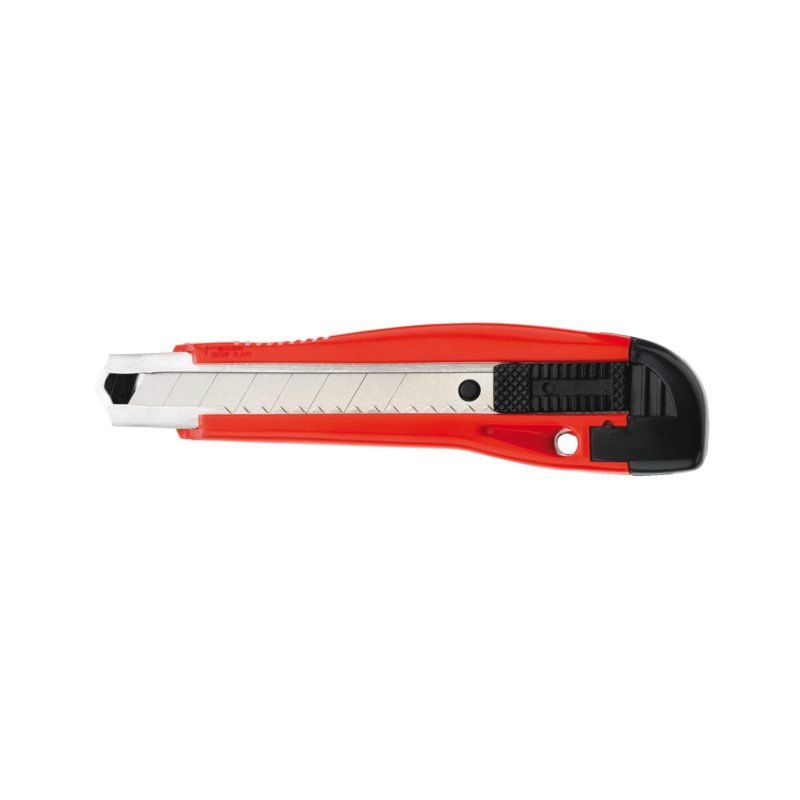 Westcott Snijmes premium 18 mm met metalen geleiding rood