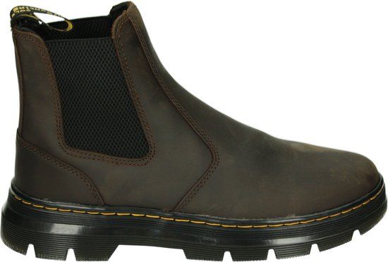 Dr. Martens Embury Dark Brown Crazy Horse Chelsea Boots