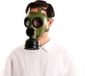 Masque facial Blanc Gezichtsmasker Masque à gaz PVC Vert/Noir
