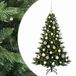 vidaXL Kunstkerstboom met kerstbal 150 cm 150 LED's Warmwit