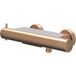 IVY Bond Robinet de thermostat de bain apparent avec bec cascade - Cuivre mat brossé PVD