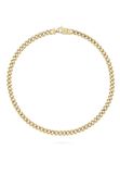 Philipp Plein Plein Icon Chain Halssnoer Goudkleurig Gold-Plated Stainless Steel PJ9EA20NU