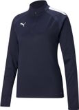 Puma Damen Trainingsjacke TeamLIGA 1/4 Zip Top W 657253 Peacoat-Puma White-XXS