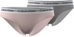 Calvin Klein G80g800726 Slipje 2 Eenheden Grijs, Roze 12-14 Years Meisjes