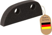 Novaliv Schuimbezem, reservespons voor handborstel, veegset, kappersbezem, zwarte knobbelbezem, hondenhaarverwijderaar, parketbezem voor binnen, tapijtbezem, vloertrekker, huishoudbezem, wonderbezem