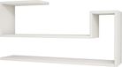 Homemania Wandschap Airy 100x22x50 cm Wit