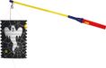 Lampionstokje 50 cm - met spook lampion - zwart - H18 cm - Sint Maarten