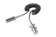 HELLA 8KA 004 797-111 Électrospiral - Avec support de fixation - 7 pôles - Type S - 24V - Métal