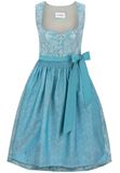 Bergfeuer STOCKERPOINT Dirndl 'Rajana' blauw / turquoise / lichtblauw