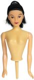 PME Doll Pick - Black Hair - 178mm - Zwart