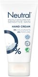 Neutral Handcrème Sensitive Skin 75ml x 6