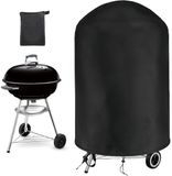 Housse de barbecue résistante aux intempéries - Protection pour grill - 1 pièce - Noir - Oxford 420D - 71 x 68 cm