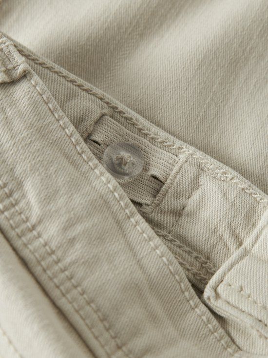 Name it Twill broek x-slim fit Oyster Gray