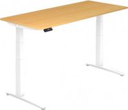 hjh OFFICE PRO XBHM 19 WW Hêtre Bureau réglable électriquement