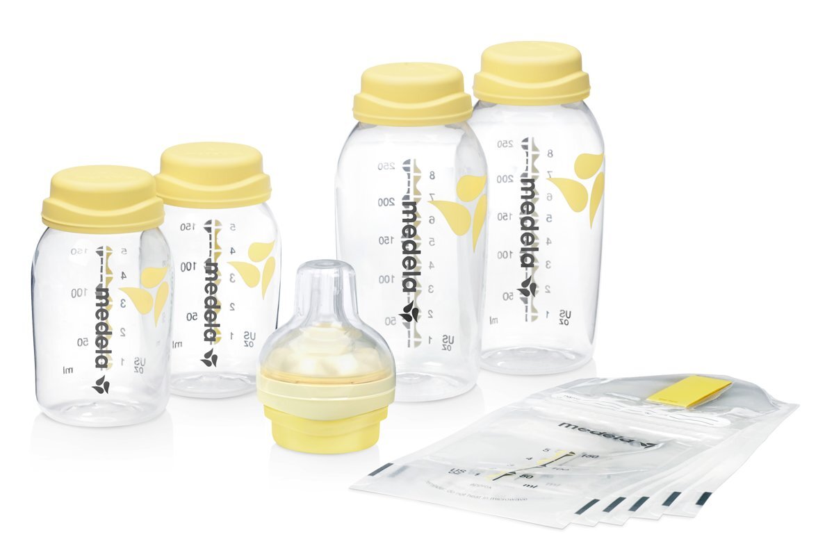 Medela Store and Feed set transparant