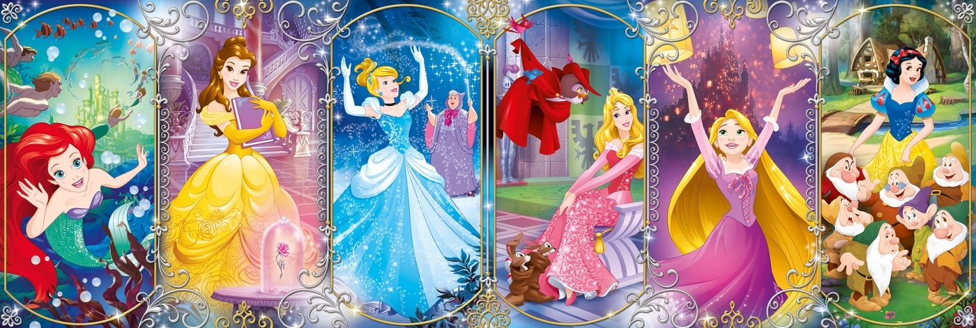 Clementoni Disney - Prinsessen - 1000