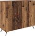 vidaXL Dressoir oudhout 89,5 x 34 x 80 cm bewerkt hout
