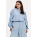 YOEK blouse light blue denim
